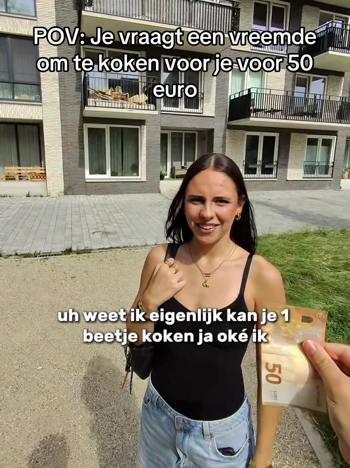 Street interview shown in the Jumbo TikTok video
