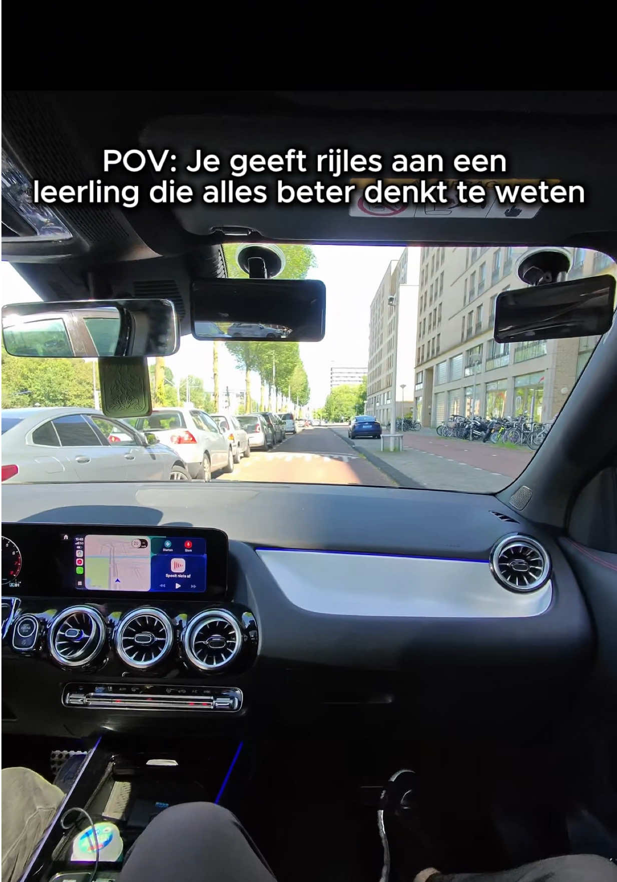 Driving instructor TikTok created for Ryles.nl